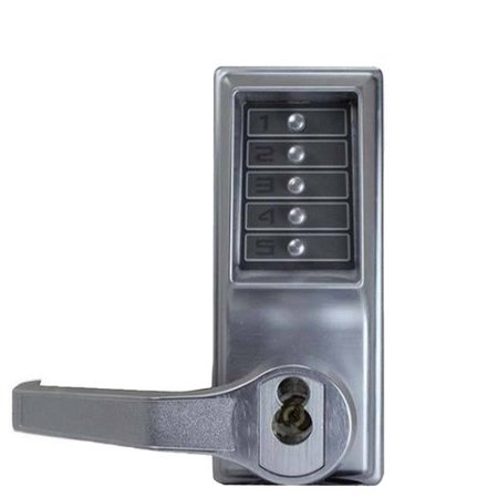 Kaba Kaba: Simplex LL1021S-26D Pushbutton Lock LH LHR Schlage - Satin Chrome KABA-LL1021S26D41